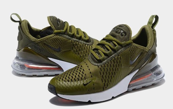 Фото Nike Air Max 270 зеленые - 1