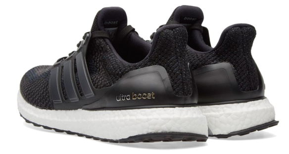Фото Adidas Ultra Boost 3.0 Черные с Белым - 2