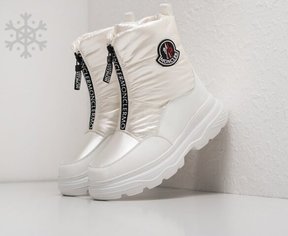 Сапоги Moncler white
