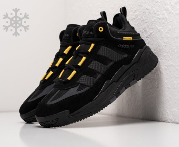 Зимние Adidas Niteball Hi textile black