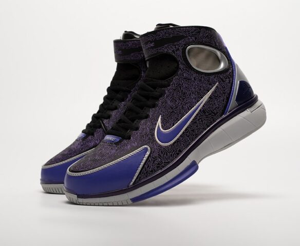 Nike Air Zoom Huarache 2K4 фиолетовые