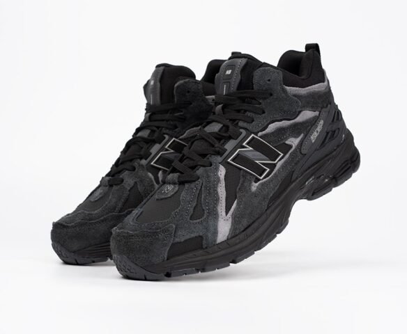 Зимние New Balance 1906D Mid suede black