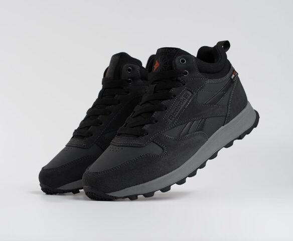 Зимние Reebok Classic Leather High grey