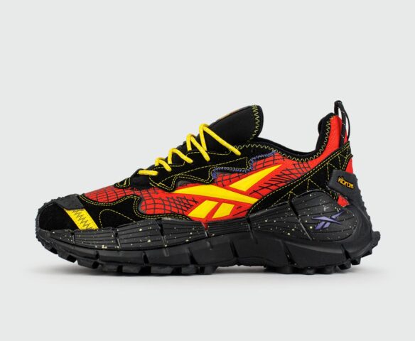 Reebok Zig Kinetica 2 Edge Red Yellow. Вид 1