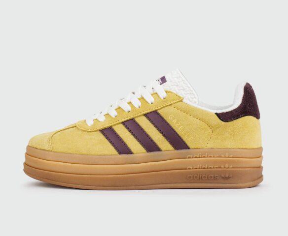 Adidas Gazelle Bold Beige / Brown Wmns