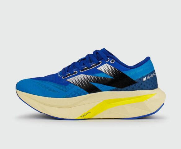 New Balance Fuelcell Rebel V4 Blue Yellow Wmns