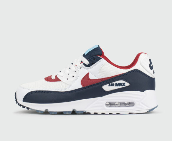 Nike Air Max 90 White / Blue / Red